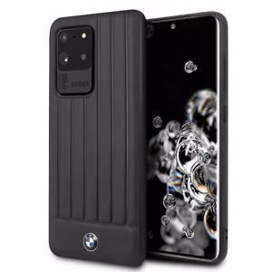 BMW Signature apvalks Samsung Galaxy S20 Ultra - melns