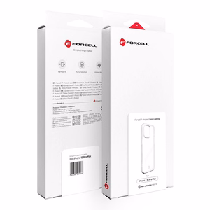 Case for iPhone 15 PRO MAX Forcell F-Protect Long Lasting clear