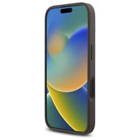 Guess 4G mazais klasiskais magnētiskais apvalks iPhone 16 viedtālrunim – brūns