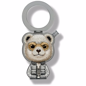 Nimmy Cool&Cute 2.0 Bear magnētiskais piekariņš pelēks