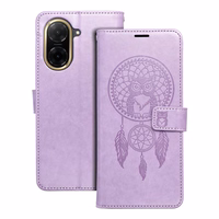 MEZZO grāmatu viedtālruņa apvalks XIAOMI Redmi A5 (173,3 x 79,4 x 8,26) sapņu ķērājs violeta