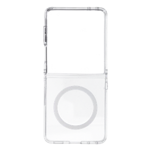 Caurspīdīgs 4sF-S Clear vāciņš ar MagSafe atbalstu Samsung Galaxy Z Flip8 tālrunim