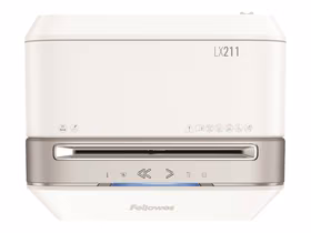 Fellowes Powershred LX211 dokumentu smalcinātājs balts