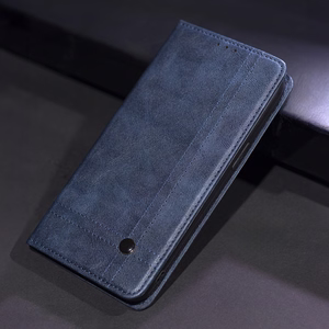 Viedais Seam maciņš for Xiaomi Redmi 15 4G EU / 15 5G EU (171,08 x 82,05 x 8,55) tumši zils