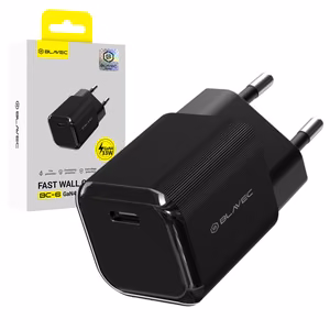 Blavec sienas lādētājs BC-6 GaN4 - Type C - PD QC 33W 3A (TCBC6G4-CB333A) melns