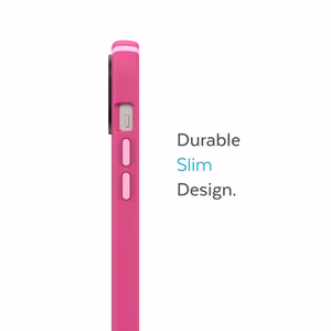 Speck Presidio2 Pro vāciņš ierīcei iPhone 15 Plus / 14 Plus, ar Microban pretmikrobu aizsardzību, “Digital Pink / Blossom Pink / White” krāsu kombinācija