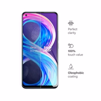 Aizsargstikls zils - Realme 8/8 Pro