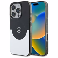 Mercedes Divu slāņu BiColor MagSafe korpuss viedtālrunim iPhone 16 Pro - sudrabots (m)