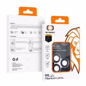Rūdītais stikls Tel Protect Titanium objektīva 99% AR Aramid sērija kamerai Samsung Galaxy S25 Ultra (5 gab.)