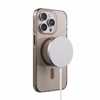 Crong Clear MAG Pro - iPhone 15 Pro MagSafe maciņš (Desert)