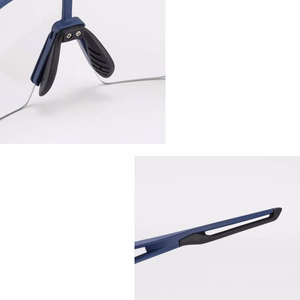 Rockbros 10174 UV400 riteņbraukšanas brilles - zilas