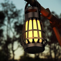 Lampa ar bluetooth skaļruni A3 melna