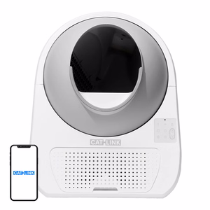 Catlink Scooper Pro Ultra viedā pašattīrošā kaķu tualete ar AI kameru