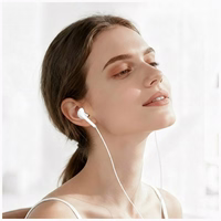 USAMS EP-50 USB-C 1.2m stereo austiņas balts