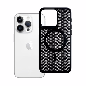 3mk COOLing MagCase Viedtālruņa apvalks Apple iPhone 14 Pro Max - melns