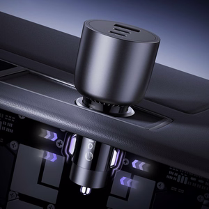 Orico PowerLink 165W USB-A + 2x USB-C auto lādētājs - melns