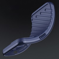 Pērkona apvalks Samsung Galaxy S25+ silikona bruņu vāks - zils