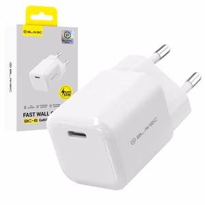 Blavec sienas lādētājs BC-6 GaN4 - Type C - PD QC 33W 3A (TCBC6G4-CW333A) balts
