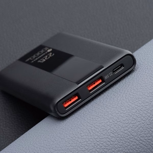 Forcell portatīvais lādētājs F-Energy Energo P10K2 QC3.0 PD 3A 22,5W 10000 mAh melns