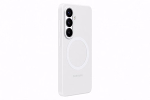 Samsung Силиконовый Магнитный Чехол для Samsung Galaxy S26, совместим с MagSafe - белый