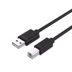 UNITEK Y-C421GBK USB kabelis 5 m USB 2.0 USB A USB B melns