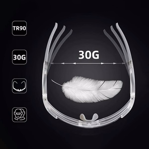 Rockbros SP291 fotohromās UV400 riteņbraukšanas brilles - baltas