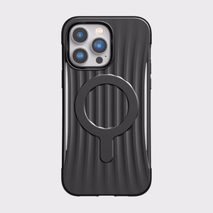 Raptic X-Doria Clutch viedtālruņa apvalks iPhone 14 Pro Max ar Magnētisko melnu aizmugurējo pārklājumu