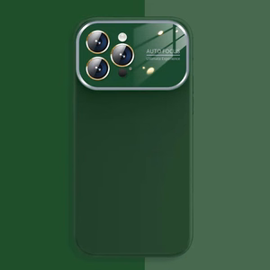 Mīksts silikona objektīva apvalks Iphone 14 Pro Max zaļa