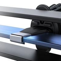 Joyroom magnētiskais automašīnas turētājs 15W bezvadu lādētājs gaisa ventilācijai - melns (JR-ZS240 Pro)