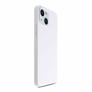 3mk Hardy Silikona Magnētiskais apvalks iPhone 15 - balta un sudraba