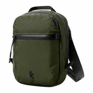 TOMTOC Aviator-T37 ceļojumu soma ar plecu siksnu X-Pac 1.3L (zaļa)
