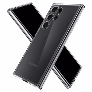 Spigen Ultra Hybrid viedtālruņa apvalks Samsung Galaxy S24 Ultra - caurspīdīgs