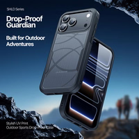 Korpuss Dux Ducis Apple iPhone 17 Pro Max melns (Umbra Pattern)