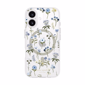 Kate Spade New York Protective MagSafe - Case for iPhone 16 (Precious Bloom)