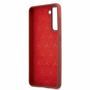 Mercedes Silikona Line apvalks Samsung Galaxy S21+ sarkans