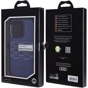 Audi IML MagSafe viedtālruņa apvalks iPhone 15 Pro - zils