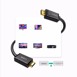 Ugreen DP101 DisplayPort - HDMI kabelis 4K 3m - melns