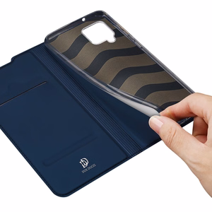 DUX DUCIS Skin Pro Bookcase type case for Samsung Galaxy A42 5G blue