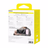 Portatīvais lādētājs OS-Baseus Compact IP 5000mAh 20W (rozā)