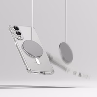 Ringke Fusion magnētiskais viedtālruņa apvalks MagSafe Samsung Galaxy S25 Edge - caurspīdīgs