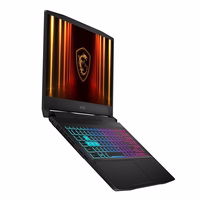 MSI Katana 15 HX B14WGK-061XPL Intel® Core™ i7 i7-14650HX Laptop 39.6 cm (15.6") QHD+ 16 GB DDR5-SDRAM 1 TB SSD NVIDIA GeForce RTX 5070 Wi-Fi 6E (802.11ax) NoOS Black