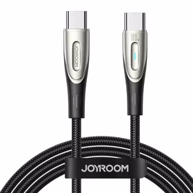 Joyroom Star-Light Series SA27-CC5 USB-C / USB-C kabelis 100W 1.2m - melns