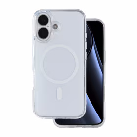 Lowkey Mag for iPhone 16 6,1" balts