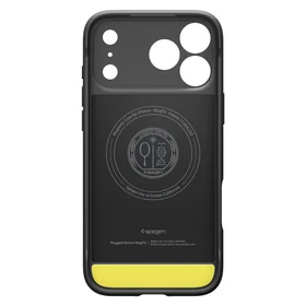 Spigen Rugged Armor Mag Magnētiskais viedtālruņa apvalks iPhone 17 Pro - matēta melna