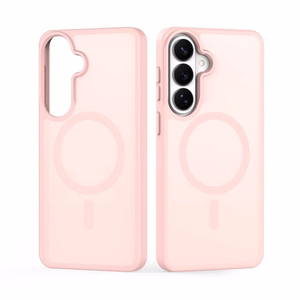 Futrālis Dux Ducis Yind MagSafe Samsung S942 S26 rozā krāsā