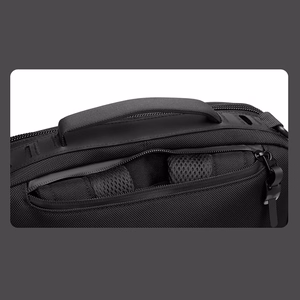 Wozinsky Premium Рюкзак сумка для ноутбука 15.6" с ремнём - чёрный