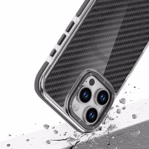 FIBER viedtālruņa apvalks saderīgs ar magnētisko funkciju IPHONE 16E melna