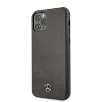 Mercedes Wood Line Rosewood apvalks iPhone 11 Pro Max - brūns