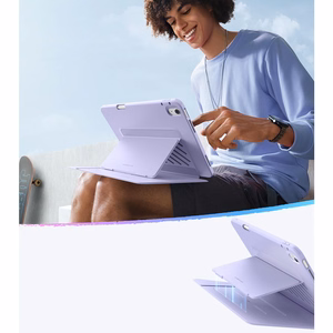 ESR Flip Hybrid viedtālruņa apvalks iPad Air 13" 1 / 2 - violets