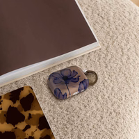 Tech-Protect Lamano macins priekš AirPods Pro 1 / 2 - bruns-violets